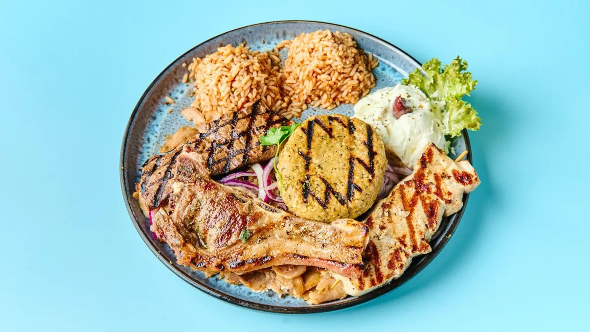 Gemischte Grillplatte von Metaxa Grill Haus